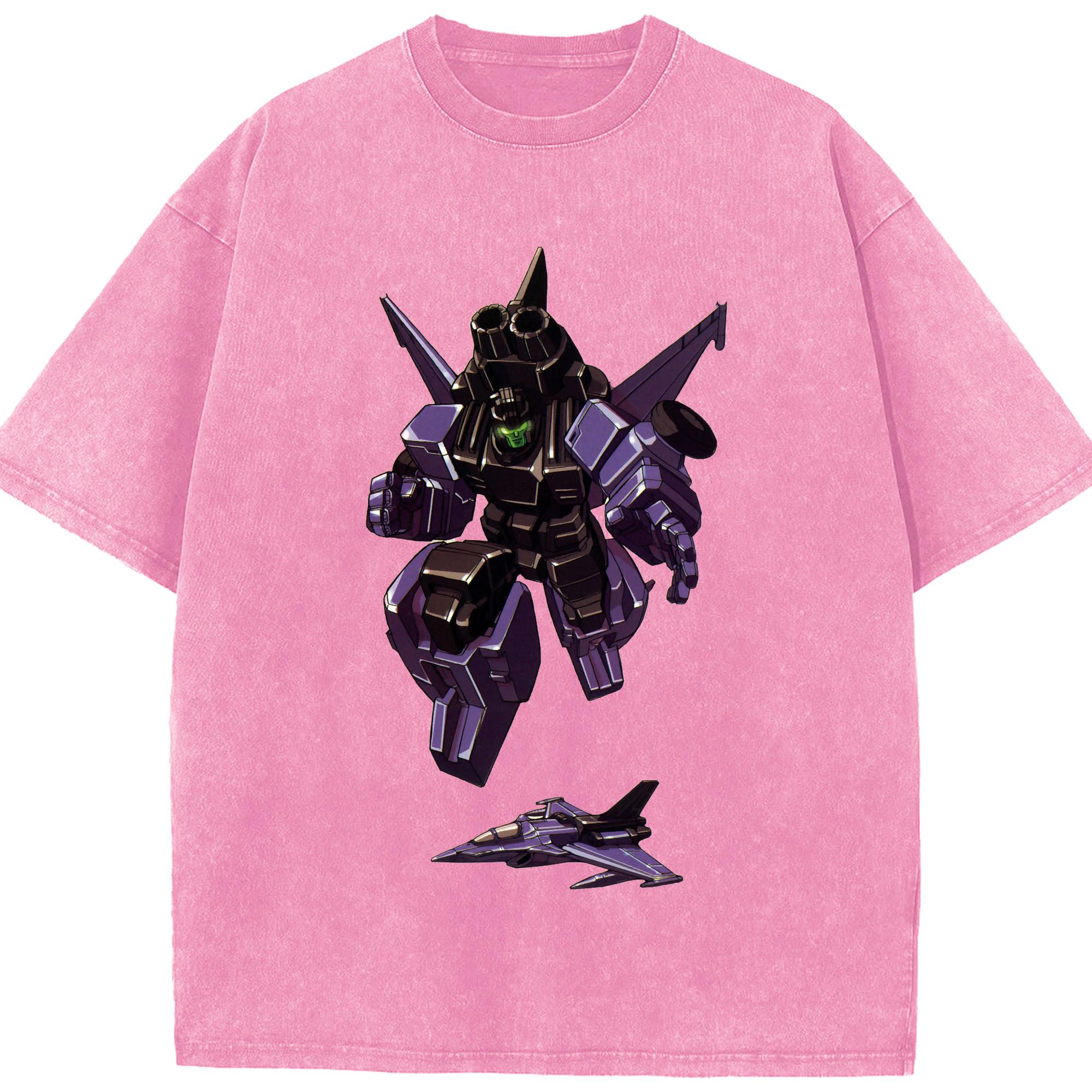 （画像用）  綿100% ヴィンテージ風 半袖Tシャツ（フロントプリント）